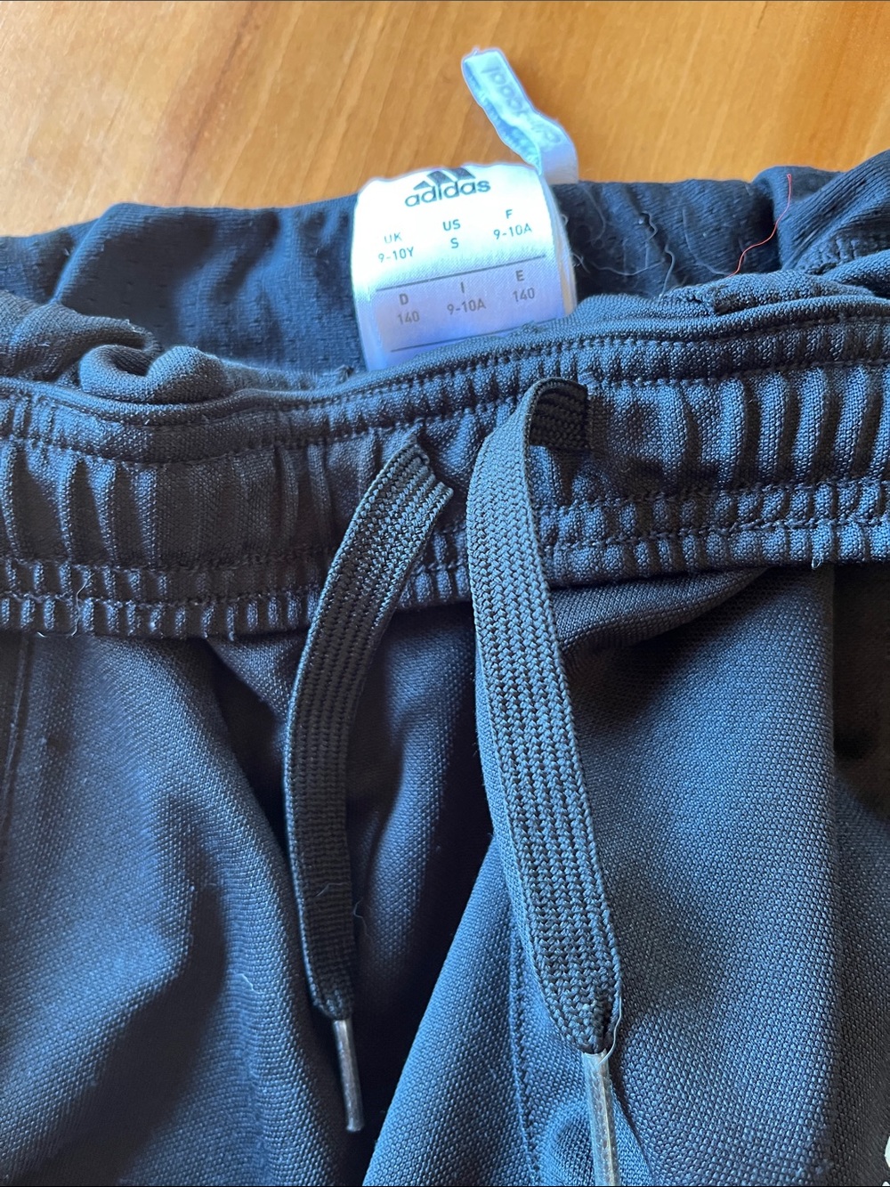 Adidas Climacool Kids Black Performance Track Pants - Picture 3 of 5